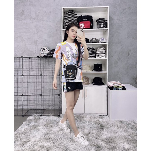 ⚡️ Túi Đeo Chéo Minibag Adi.das Originals Pride Mini Bag - Black HÀNG XUẤT DƯ FULL TEM TAG