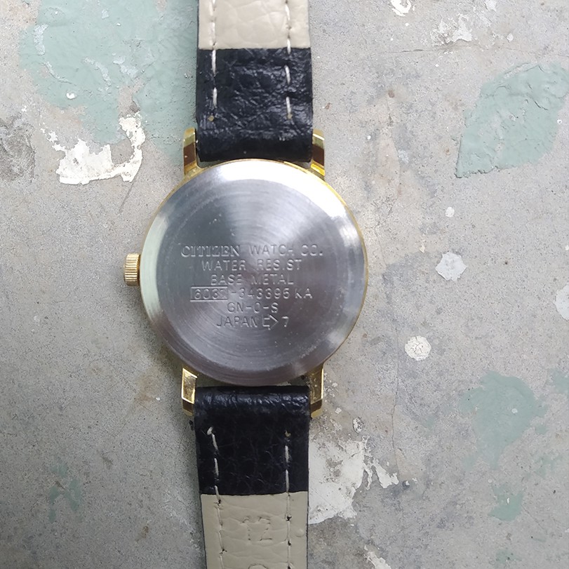 Đồng hồ Si Nhật Nữ 𝐂𝐈𝐓𝐈𝐙𝐄𝐍 Dây da thay mới (có bảo hành)