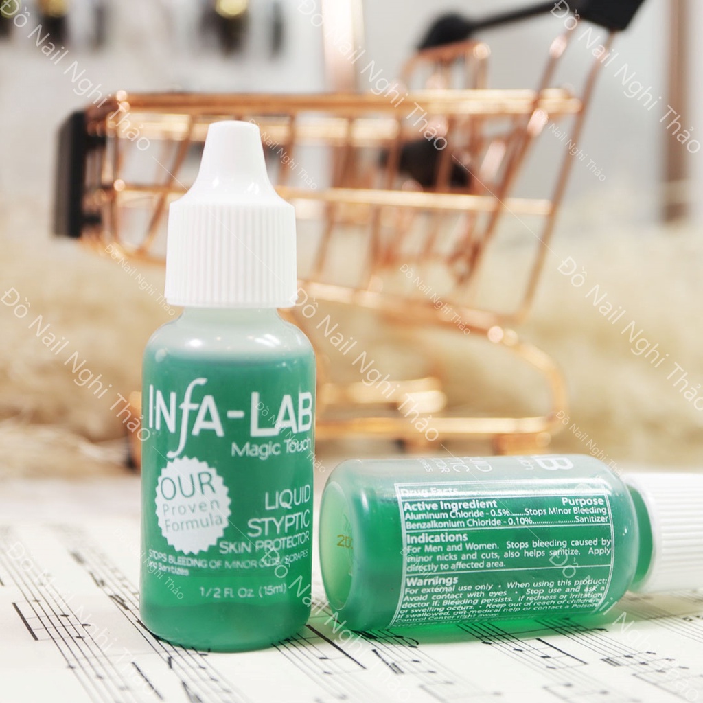 Dung dịch cầm máu nail NGHI THẢO 15ml