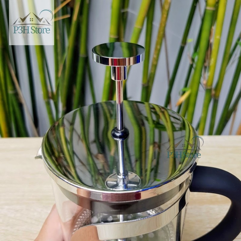 Bình pha cafe Pháp Lock&amp;Lock French Press bình pha trà dung tích 800ml LLG019 Phin pha cà phê