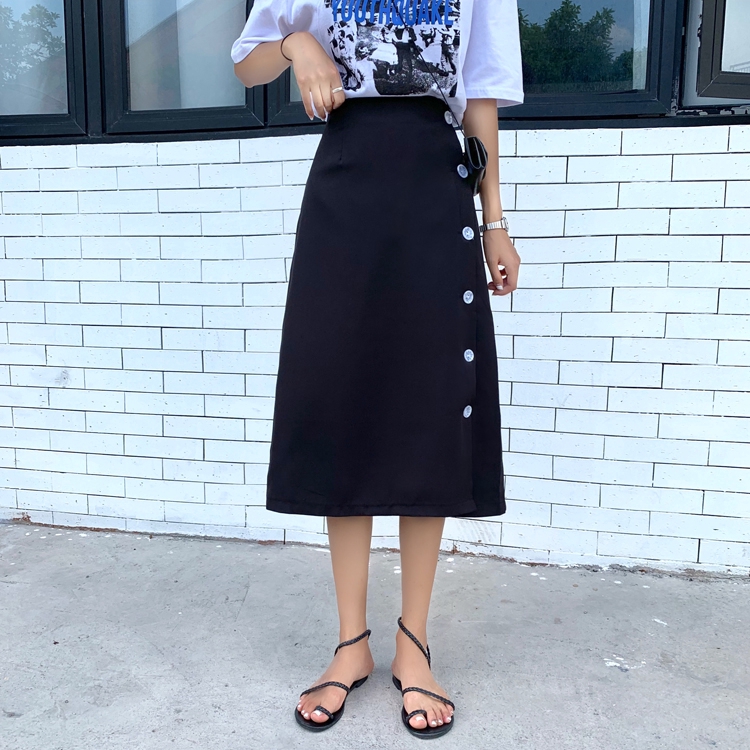 SUXI Chân Váy midi Thời Trang Hàn Quốc Dành Cho Nữ