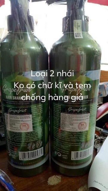 BỘ DẦU GỘI BƯỞI GRAPEFRUIT VALER TRỊ RỤNG TÓC VÀ TÁI TẠO TÓC (hàng chính hãng)