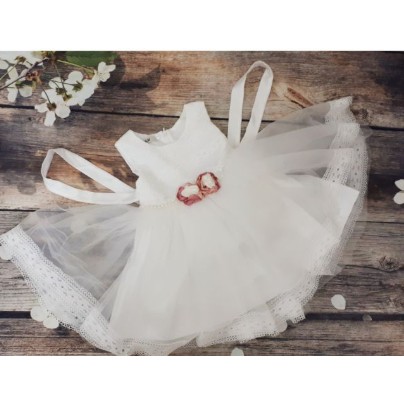 Váy công chúa, váy cô dâu trắng cực xinh cho bé