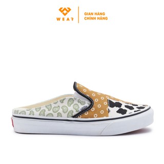 Giày Vans Mule Slip On Pattern Mix Multi - VN0A4P3U6UX
