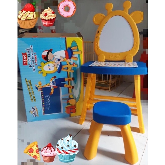 Bộ bàn ghế nam châm grow