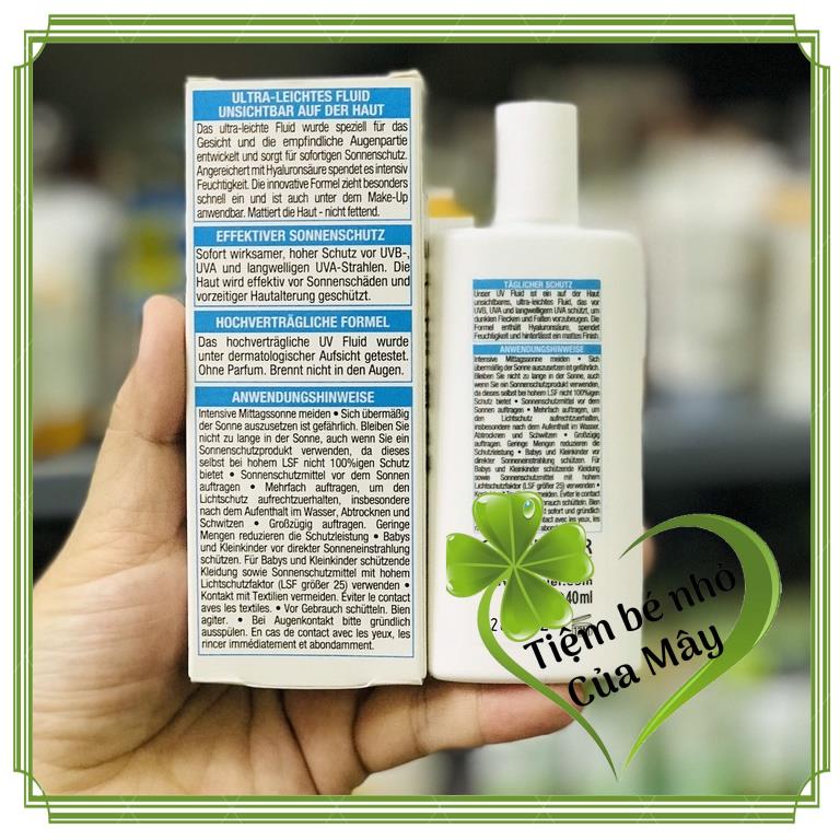 Kem chống nắng Ganier kèm cấp ẩm nội địa Đức, với SPF 50+, 40 ml | BigBuy360 - bigbuy360.vn