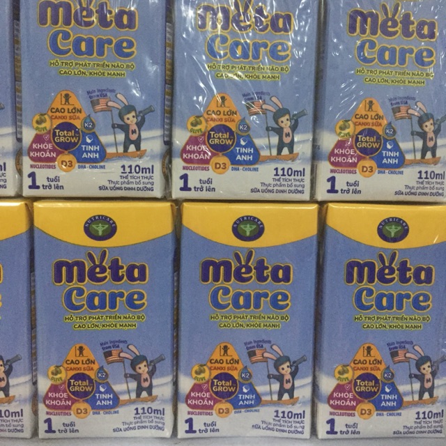 Metacare sữa bột pha sẵn 110ml