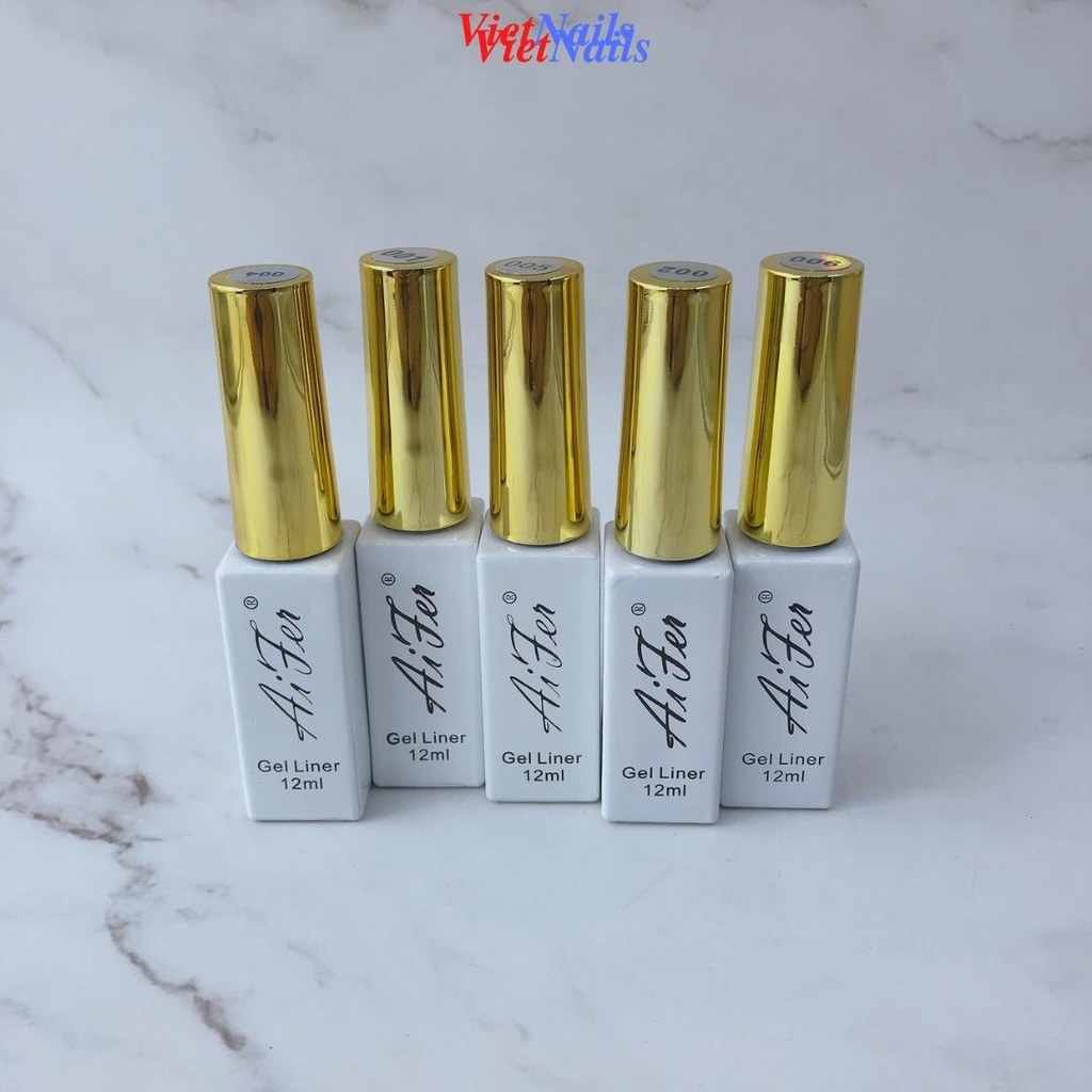 Gel Cọ Nét Aifer Cọ Nét Vẽ Trang Trí Móng Tay