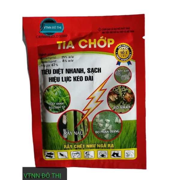 Diệt Rầy - Bọ nhảy - Bọ trĩ - Côn trùng chích hút - Caymangold 36 WP 2 hoạt chất hiệu quả cao gói 16gr