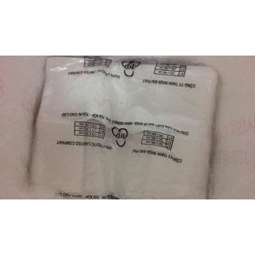 Túi nilon  5kg trắng, không mùi, dai, mỏng
