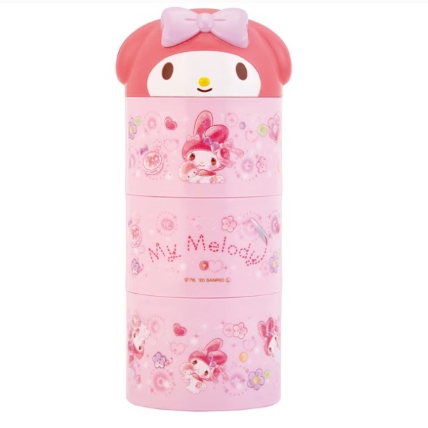 Hộp Đựng Cơm Trưa LRT3D 3 Đoạn Độ Sâu 480ml) LRT3D