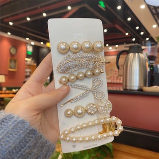 SET 6 KẸP TÓC HÌNH LÁ