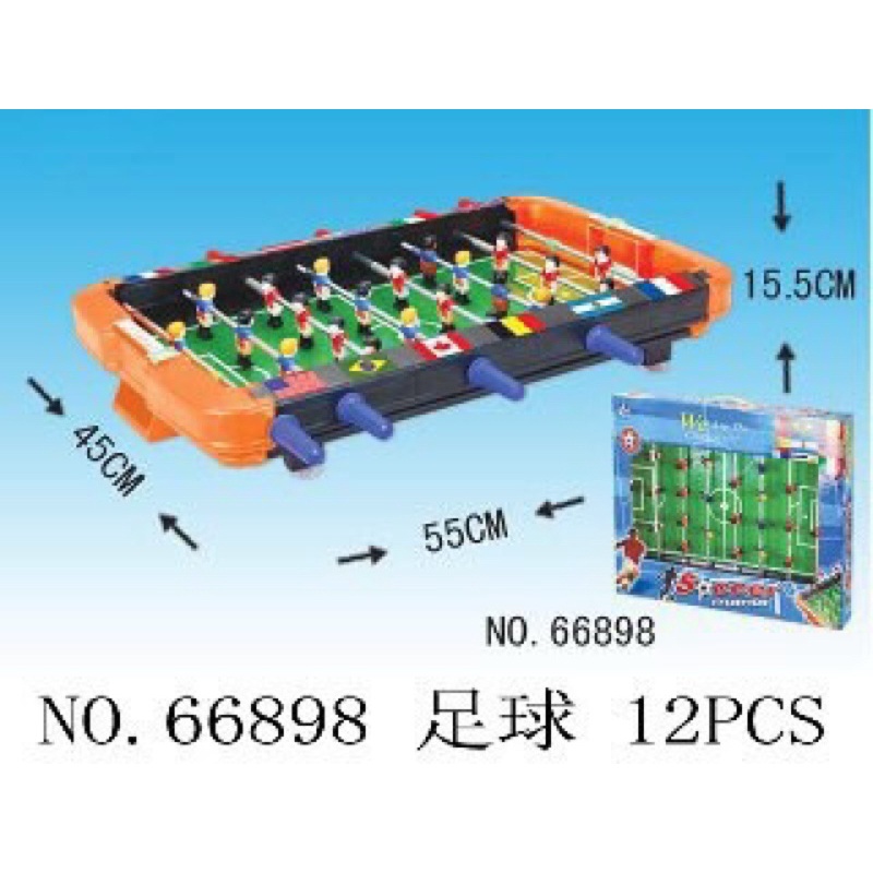 66898 - Soccer football play set - Bộ bàn bóng đá, bàn bi lắc kích cỡ lớn - kích thước bàn 57.5x46x9.2cm