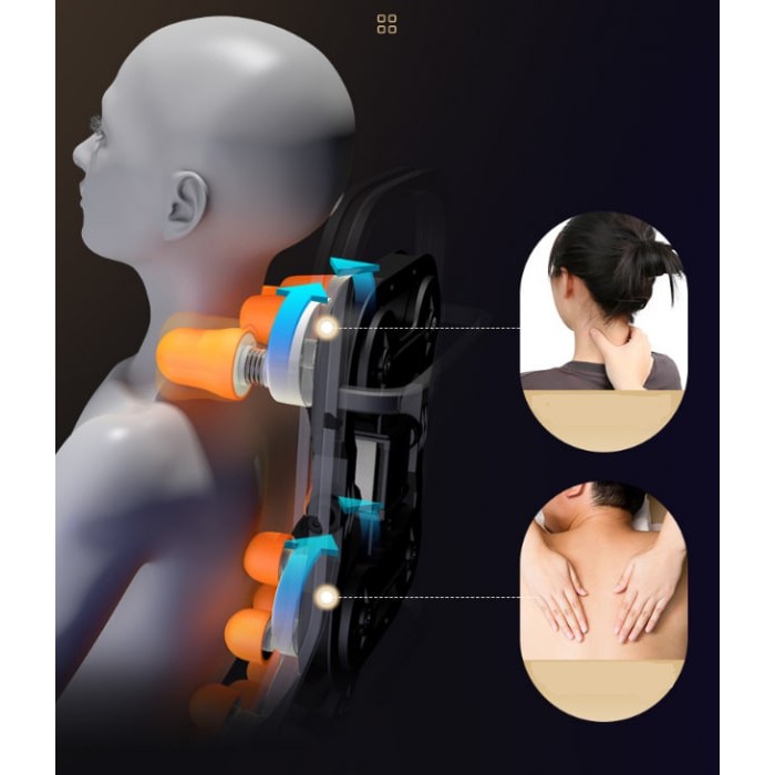 [BẢO HÀNH 6 NĂM] Ghế Massage toàn thân, Máy massage cao cấp công nghệ nhật bản 3 cấp độ khác nhau – H117
