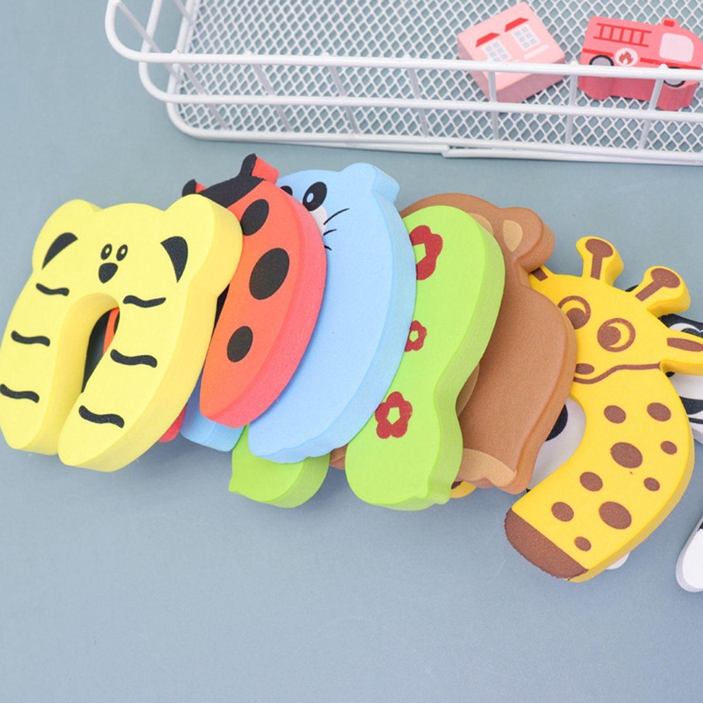 Miếng Chặn Cửa Bằng Xốp EVA An Toàn Họa Tiết Hoạt Hình Sáng Tạo Trang Trí Nhà Cửa