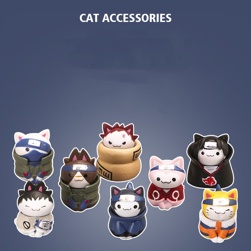 Set 8 Mô Hình Nhân Vật Haruno Sakura Trong Naruto