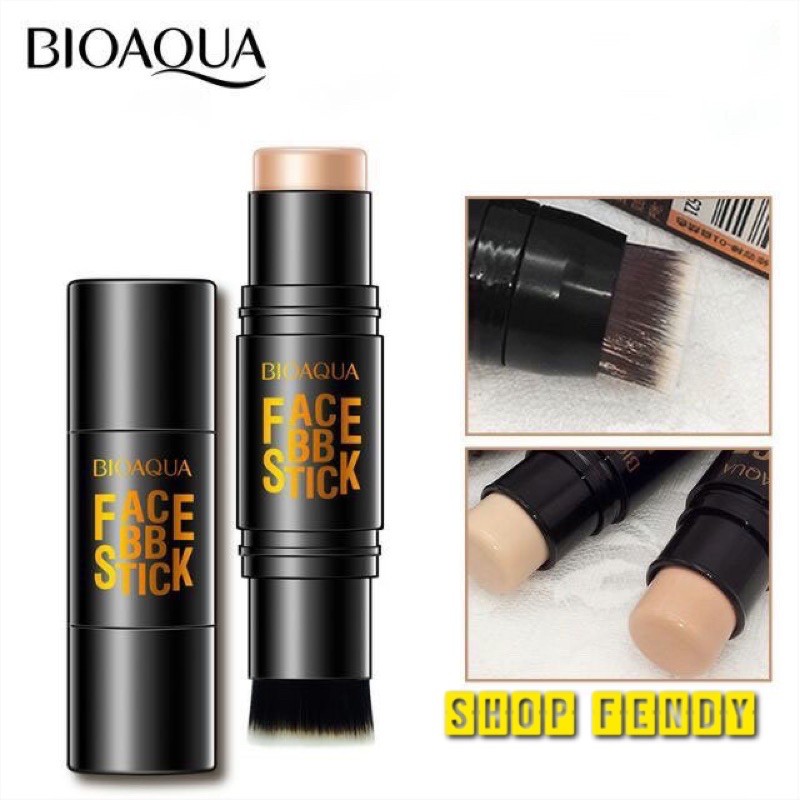 Kem nền bb stick kết hợp cọ trang điểm nét mịn dạng thỏi 2 in 1 | BigBuy360 - bigbuy360.vn