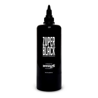 Mực xăm INTENZE Tattoo Ink Zuper Black 355ml (DATE 2022 HÀNG HẾT HẠN)