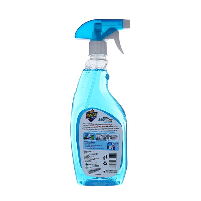 Nước lau kính Swat chai 580ml