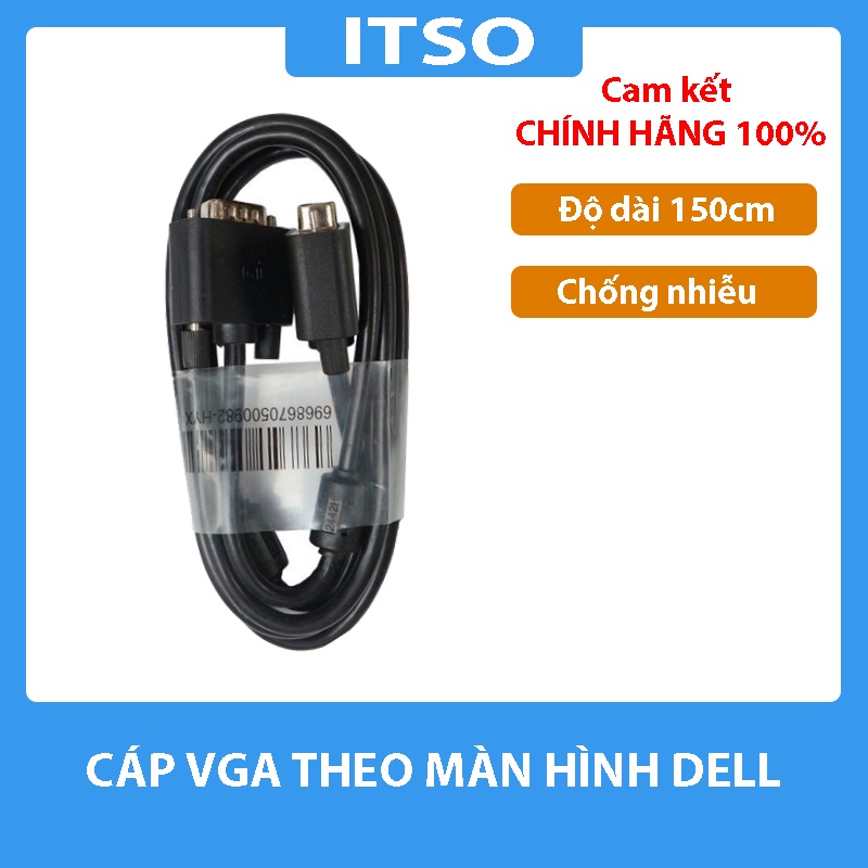 Dây cáp VGA cao cấp zin theo màn hình DELL