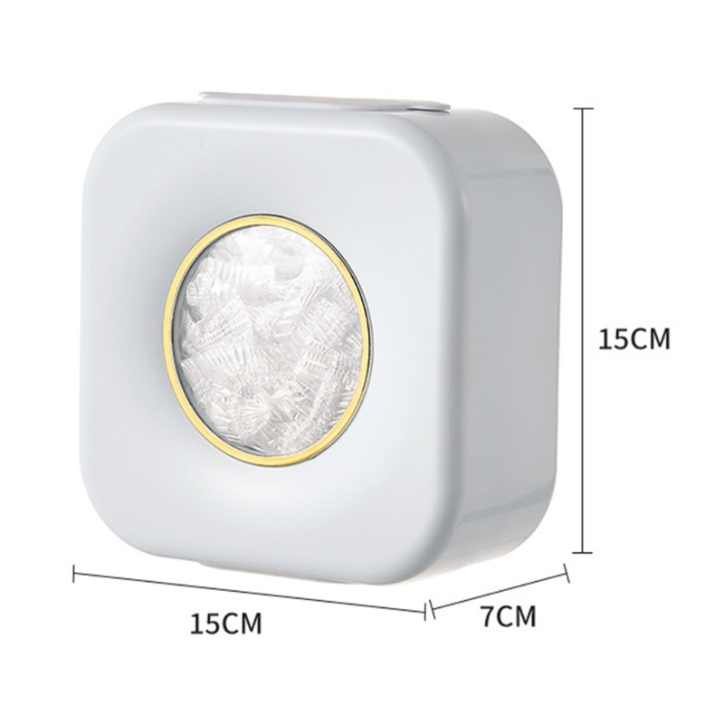 Hộp Đựng Khăn Giấy Gắn Tường Bằng Nhựa Chống Nước Sang Trọng