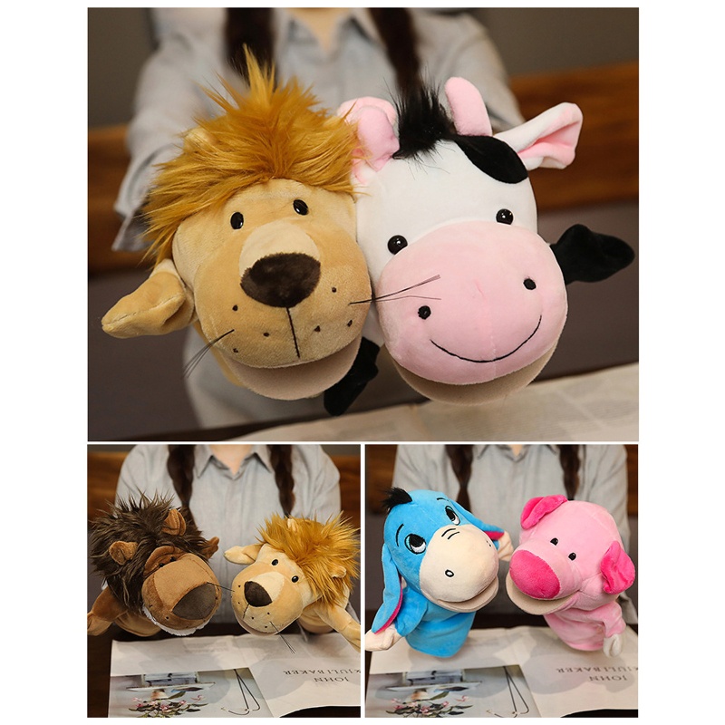 Đồ Chơi Con Rối Ngón Tay Hình Chua Năm Mới Đáng Yêu Dành Cho Trẻ