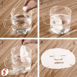 1 viên mặt nạ nén Miniso