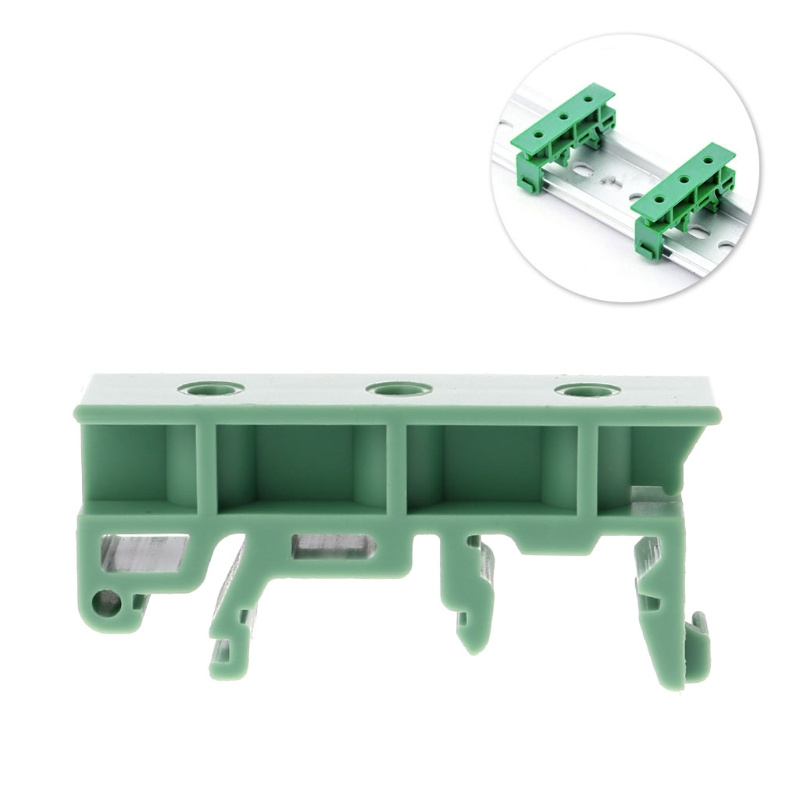 Bộ 2 kẹp chuyển đổi mạch PCB thanh ray Din Rail 35mm chuyên dụng