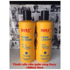 KEM UỐN NÓNG (UỐN SETTING) THƠM CAO CẤP  ROXY 1000ML X 2 (ROXY PERM LOTION)