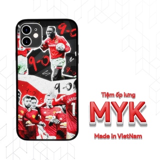 Ốp lưng tỉ số 9-0 Manchester United cho Iphone 5 6 7 8 Plus 11 12 Pro Max X Xr FOO20210013