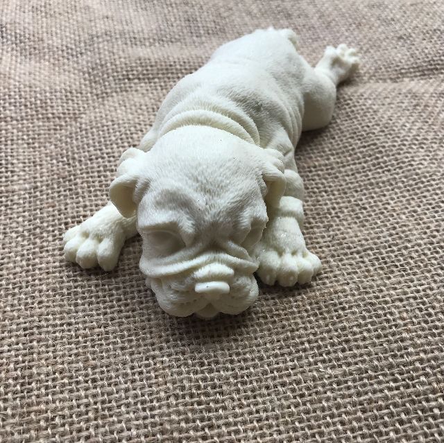 Khuôn silicon 4D Cún con 13cm