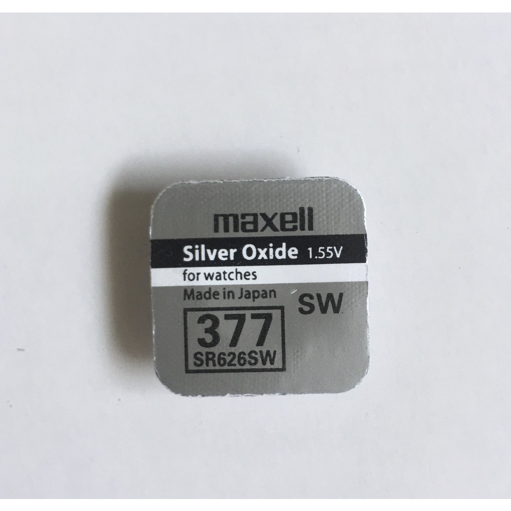 Viên pin Maxell SR626SW 377 LR626 SR626 177 Nhật Bản