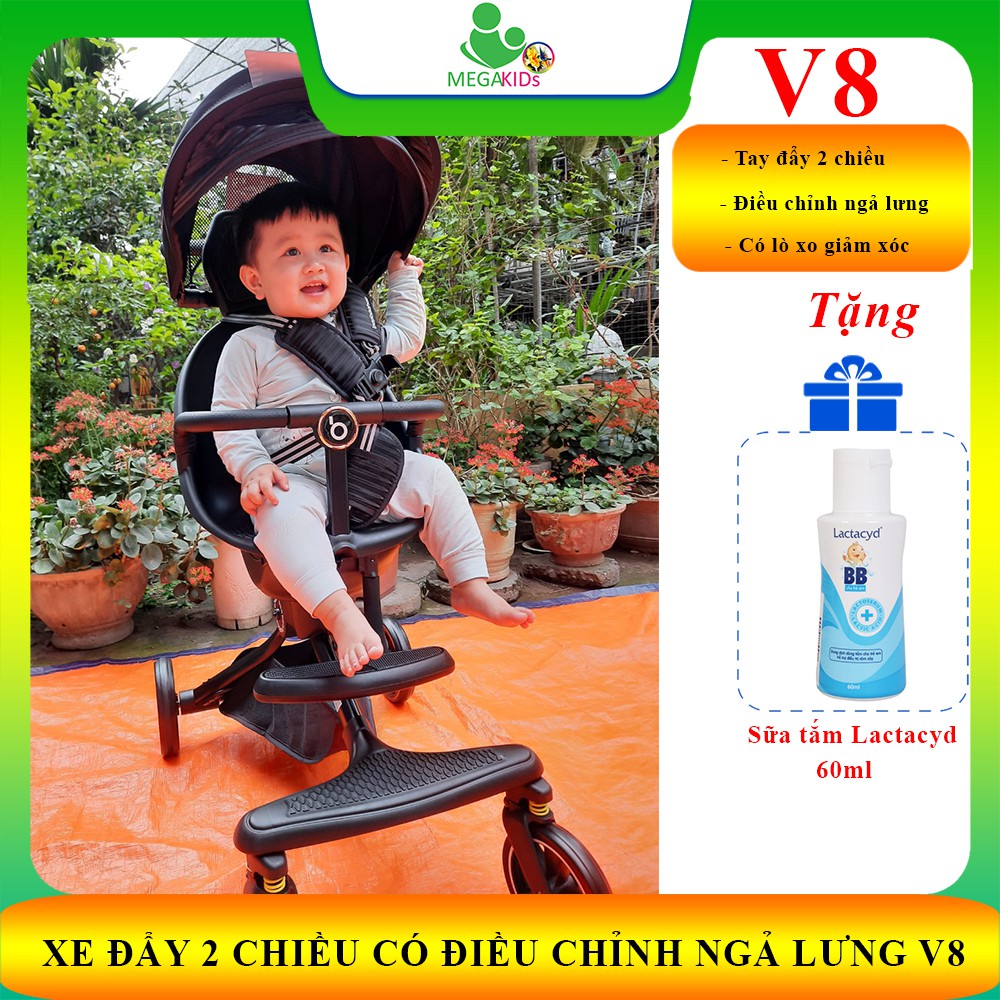 Xe đẩy 2 chiều cao cấp V5, V5B, V8 Baobaohao - Hàng chính hãng- Bảo hành 12 tháng