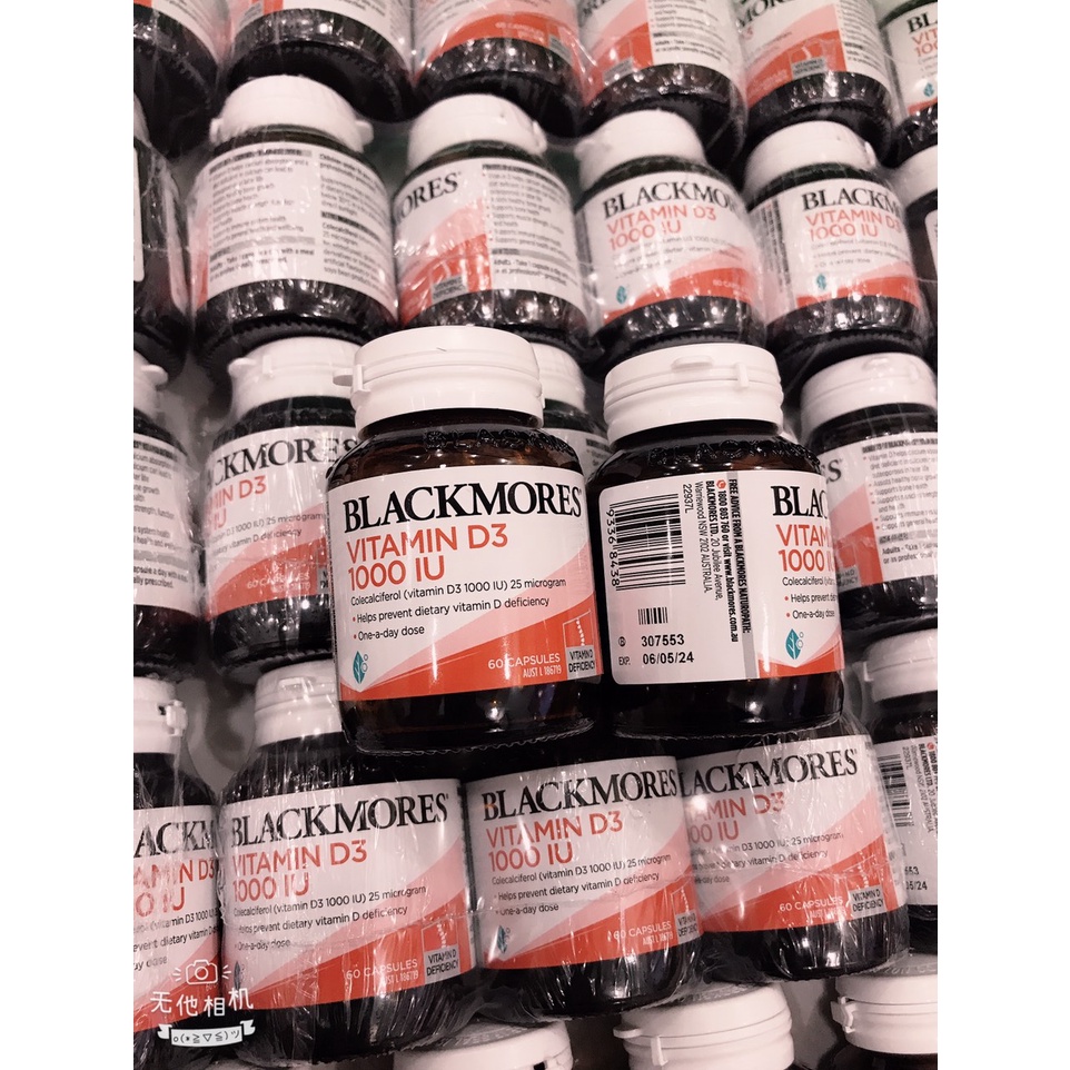 Blackmores Vitamin D3 1000IU - Viên uống vitamin D3 60 viên -200 viên