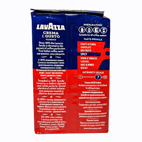 CÀ PHÊ BỘT LAVAZZA CREMA E GUSTO 250G | BigBuy360 - bigbuy360.vn