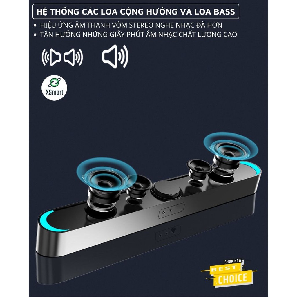 Loa Vi Tính Có Bluetooth Để Bàn Nghe Nhạc Cực Đã Sada D238 Bass 2021 Tương Thích Laptop Máy Tính Tivi