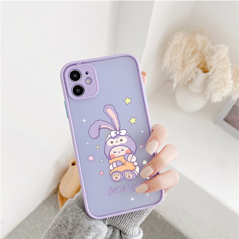 Ốp lưng Iphone rabit cute viền màu iphone 6/6plus/6s/6s plus/ 7/ 7plus/ 8/ 8plus/x/xs/ xs max/ 11/ 11 promax/12 /12