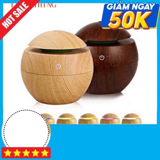 Máy Xông Tinh Dầu Vân Gỗ, Đèn Xông Tinh Dầu,Phun Sương Tạo Âm  Loại 1,Chống Muỗi và Côn Trùng Luôn Thơm Ngát