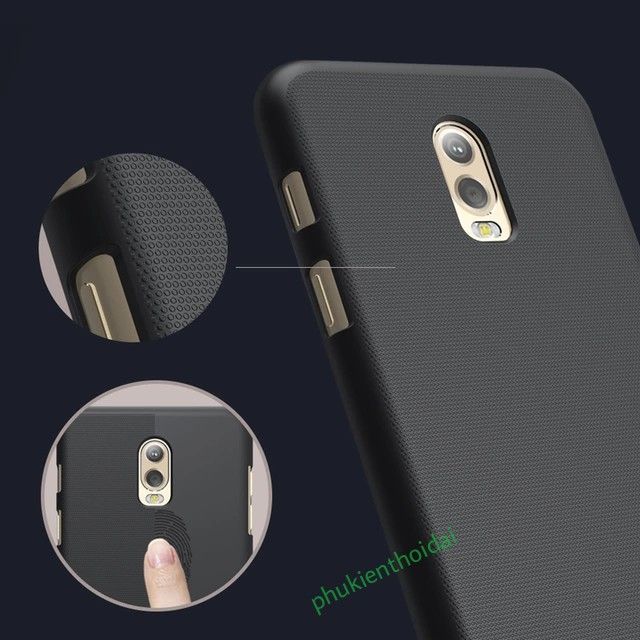 Samsung J7 plus ốp lưng vân sần cao cấp ( tặng keo chống hở mép )