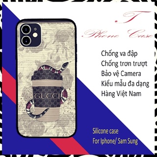 Ốp lưng ốp đt rắn đỏ bò quanh cốc Gucci Iphone 6 đến 13 và các dòng Sam Sung SUPPOD00400