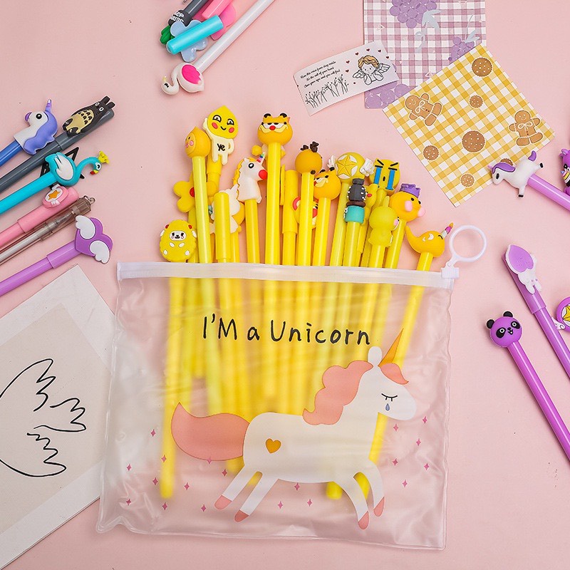 Bút bi nước đáng yêu hình thú (giao ngẫu nhiên)