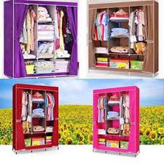 TỦ VẢI 3 BUỒNG 8 NGĂN (GIAO MÀU NGẪU NHIÊN)