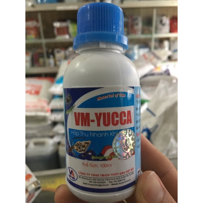 yucca , làm sạch nguồn nước 100ml/ chai