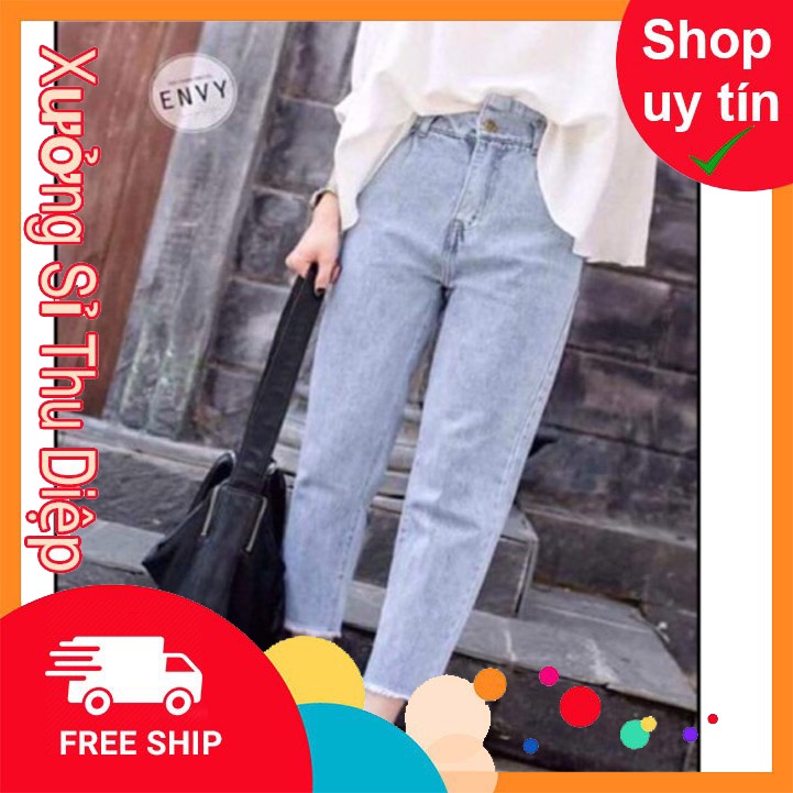 Quần baggy bò rách gấu D.HY828 hàng chất lượng
