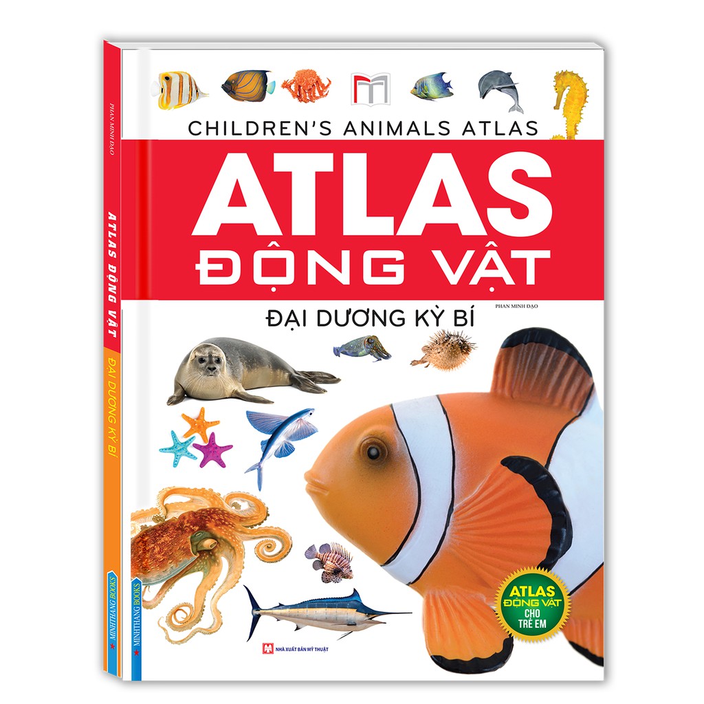 Sách - Atlas động vật - Đại dương kỳ bí