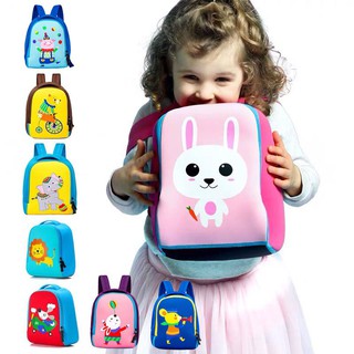 BALO TRẺ EM vải xốp tổng hợp chống nước mưa ,hình thú ngộ nghĩnh đầy màu sắc BL05.THOHONG