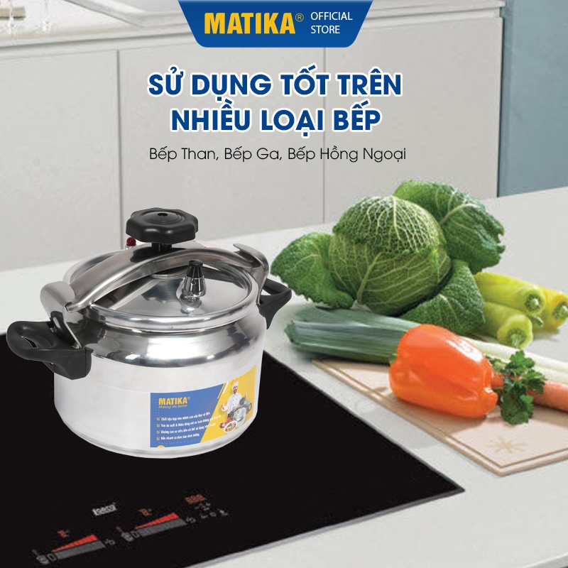 Nồi Áp Suất Bếp Gas MATIKA Dung Tích 7L MTK-9270