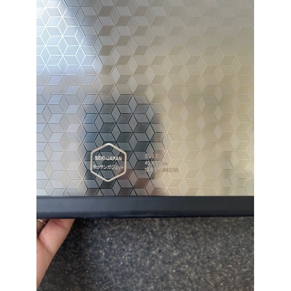 Thớt inox 2 mặt  kháng khuẩn chống trượt Seki Japan