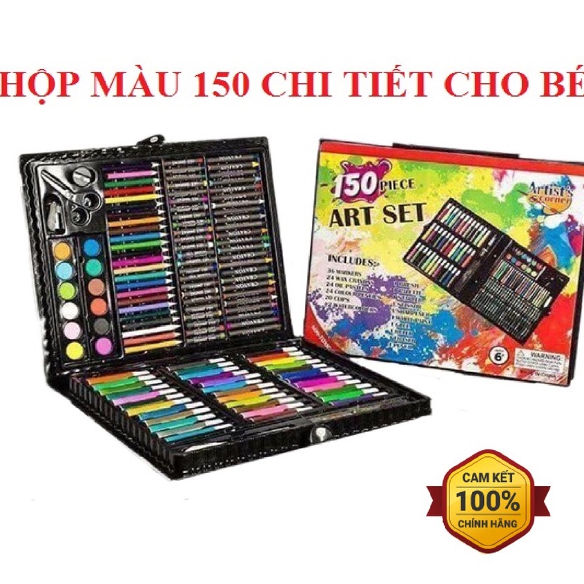Hộp màu thủ công 150 chi tiết cho bé yêu