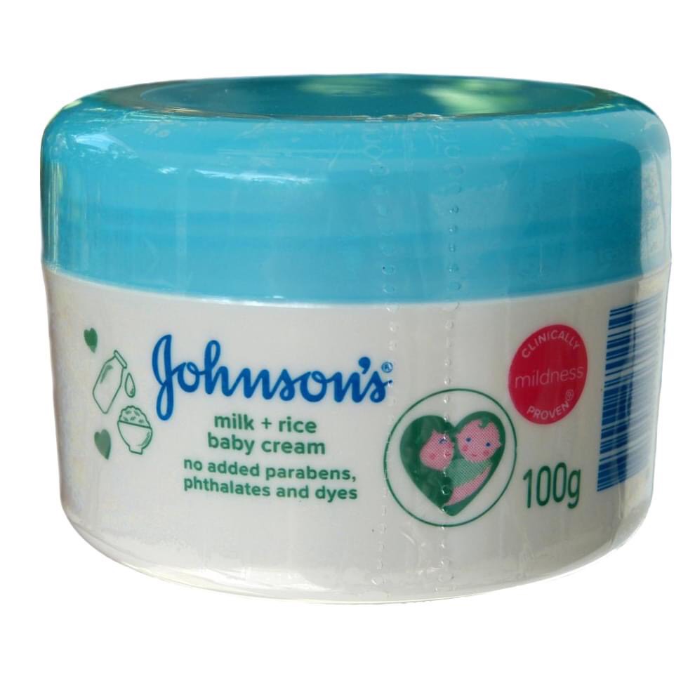 Kem dưỡng thể Johnson's Milk & Rice Baby Cream